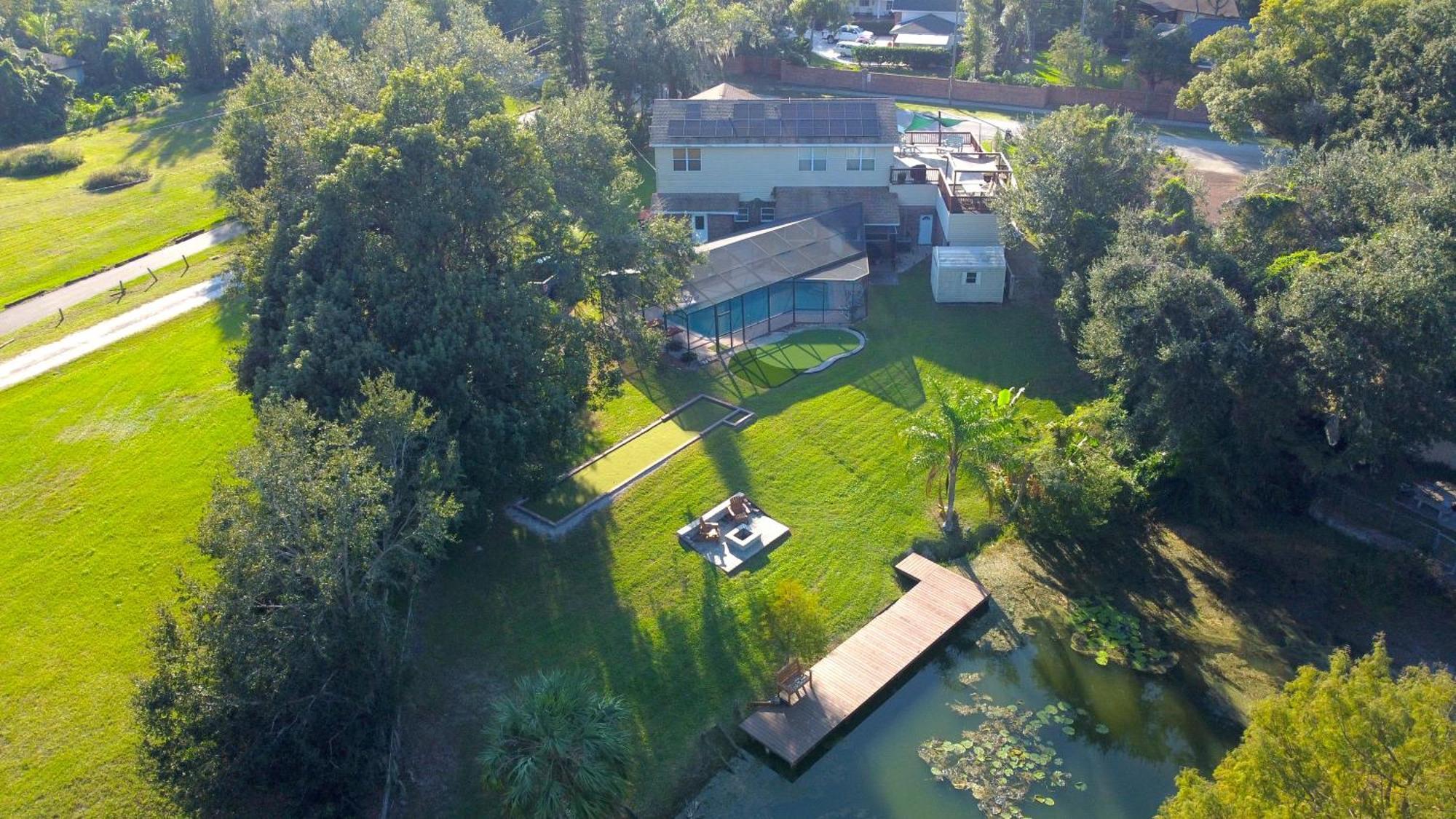 Serene Lakefront Duplex Pool, Hottub&Boating Orlando Buitenkant foto